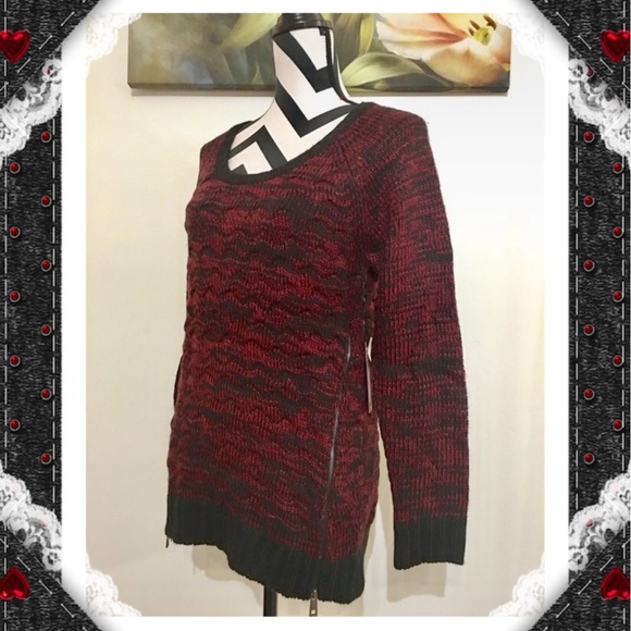 Dex 2 Zipped Front Cable Sweater - Picture 3 of 6